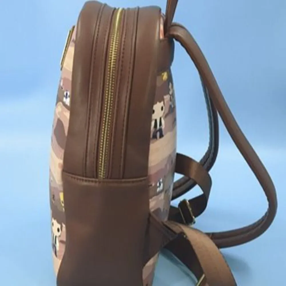 Loungefly Funko Pop Star Wars Tatooine Chewie Hans Solo Mini Backpack